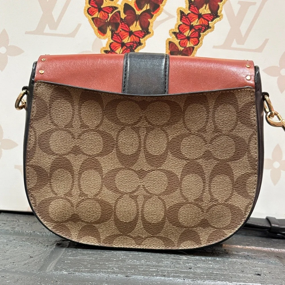 Coach Georgie Saddle Bag